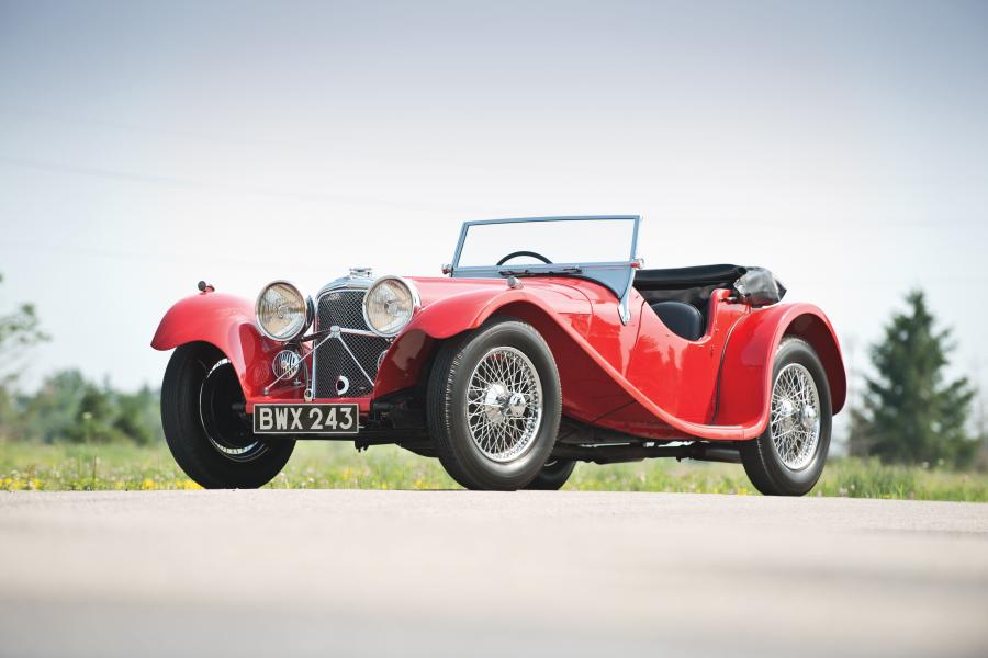  Jaguar SS100 3&frac12;-Litre Roadster 1937 года  (фото 24 из 30)